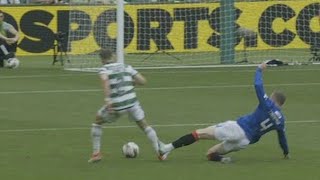 John Lundstram RED CARDED for BRUTAL Tackle on Alistair Johnston 😡 Kenny Miller LASHES OUT at Ref [upl. by Binnings]