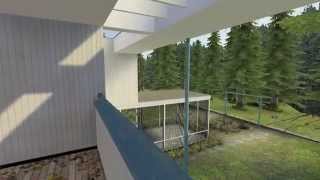 Gropius House Realtime Architectural Walkthrough in Source Engine [upl. by Stephan692]