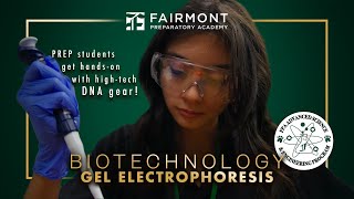 Fairmont Prep ASEP Biotechnology Gel Electrophoresis Lab [upl. by Elyc802]