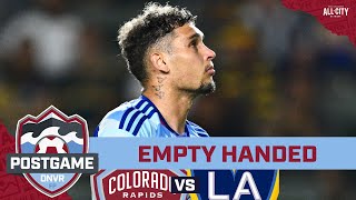 Cole Bassett and the Colorado Rapids lose a close one to Riqui Puig and the LA Galaxy [upl. by Aisyla]