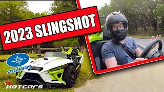 2023 Polaris Slingshot R Review  The Ultimate Snowmobile for the Road [upl. by Macswan]