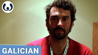 Adrian speaking Galician  Romance languages  Wikitongues [upl. by Cirred]