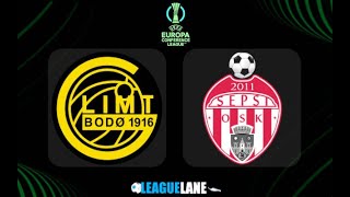 FC BodoGlimt vs FC Sepsi OSK  UEFA Europa Conference League  31082023  COMENTARIU LIVE [upl. by Nylac]