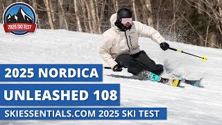 2025 Nordica Unleashed 108  SkiEssentialscom Ski Test Review [upl. by Ailefo314]