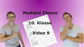 Multiple Choice 10 Klasse  Teil 9Lösung [upl. by Henni]