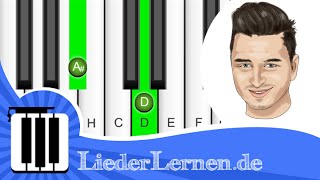 Andreas Gabalier  Hulapalu  Klavier lernen  Musiknoten  Akkorde [upl. by Airdna]