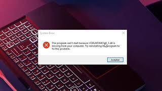 Solución al Error VCRUNTIME1401dll y VCRUNTIME140dll  1 link  valorant etc [upl. by Nue]