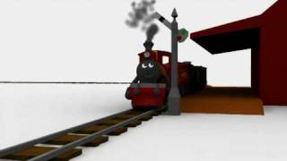 animated steam train test2 [upl. by Margette]