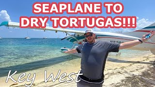 Seaplane to Dry Tortugas Snorkeling and Fort Jefferson exploration [upl. by Akahs]