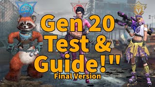 Generation 20 Test amp Guide  State of Survival [upl. by Ynagoham395]