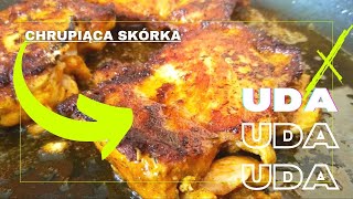 Mięso z Udek kurczaka z patelni plus warzywa z biedronki [upl. by Airehc698]