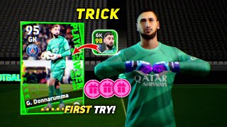 Trick To Get 98 Rated G Donnarumma From Potw Worldwide Jan 1824  eFootball 2024 Mobile [upl. by Priest]