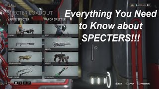 Warframe  Everything You Need to know about Specters [upl. by Genie]