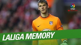 LaLiga Memory De Gea Best Saves [upl. by Llerrot]