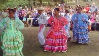 HONDURAS NATIVE DANCE PERFORMED BY HIGH SCHOOL STUDENTS [upl. by Pinsky]