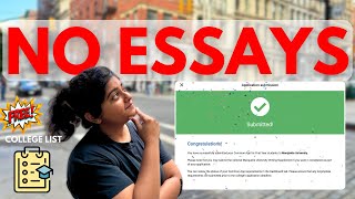 No Essay Universities in the USA  High Scholarship for International Students FALL 2025 [upl. by Alwyn]