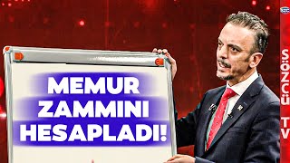 SGK Uzmanı Memur Maaşını Tek Tek Hesapladı İşte Zam Oranları [upl. by Junie]