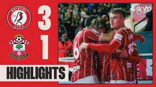 CITY SMASH SOUTHAMPTON 🔥 Bristol City 31 Southampton  Highlights [upl. by Oalsecnew]