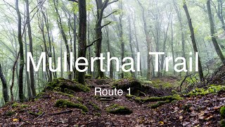 Mullerthal Trail in Luxembourg  Hiking Route 1 [upl. by Tammara240]