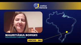 Mesária “Eu sinto muito orgulho de ser uma mesária” [upl. by Elinet]