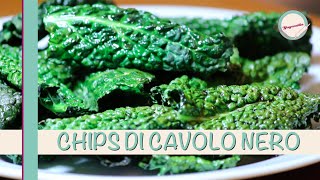 CHIPS DI CAVOLO NERO KALE CHIPS [upl. by Yemorej]