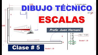 Clase 5 Escalas  Dibujo Técnico [upl. by Sanez775]