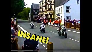 Insane 200mph  320 Kmh Super Bikes  Isle of Man TT Sulby Straight  HD [upl. by Anallise]