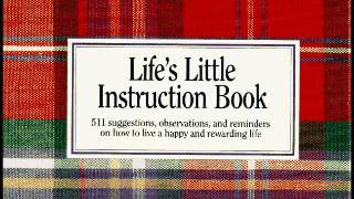 Lifes Little Instruction Book How to live a happy and rewarding life  audio book [upl. by Eadrahc691]