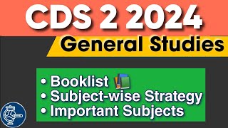 CDS 2 2024 Preparation Strategy and Booklist  How to prepare for CDS 2 2024 [upl. by Analaf]