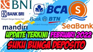 Suku Bunga Deposito Bulan Februari 2022  Fendy Artha [upl. by Inavoj]