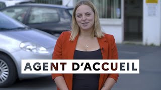 Agent daccueil  accueillir la clientèle et les visiteurs dune entreprise [upl. by Harness]