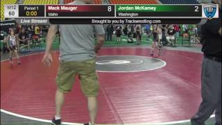 1215 Novice 60 Mack Mauger Idaho vs Jordan McKamey Washington 8431115104 [upl. by Nevag]