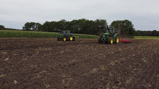 Aussaat von Zwischenfrucht im Emsland [upl. by Haimes]