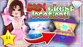 15 CHEST LOCATIONS IN ROYALE HIGH CAMPUS 3 💎 10000 Diamonds XP amp ITEMS  Royale High [upl. by Thanh]