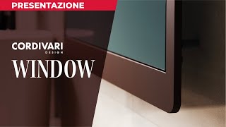 Cordivari Design  Il bagno extra presenta Window [upl. by O'Gowan]