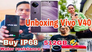 Unboxing 512 GB New Mobile VIVO V40 🤣 in Minimum Price।। Good Product👍।। Lotus Purple best colour💜 [upl. by Nnyleitak]