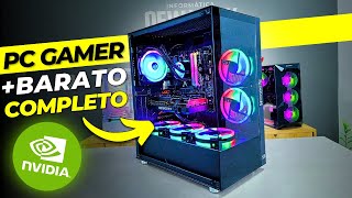 Montei o PC Gamer MAIS BARATO COM PLACA DE VÍDEO para RODAR TUDO 2023 [upl. by Ilah]