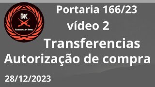 Autorização de compra PCEs  Video 2  Transferências  CR do CAC 2024 [upl. by Evelyn]