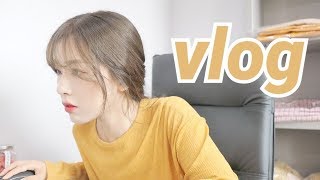 내일을 위하영 VLOG 직장인 브이로그  사업가 브이로그  먹기 위해 일한다떡라면제육볶음찡떡자두스무디매운낙지도리아  피너츠 책 추천🧡 [upl. by Patti26]