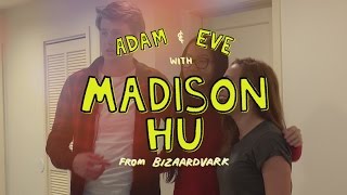 Adam amp Eve meet Madison Hu from Disneys Bizaardvark [upl. by Annaeed438]