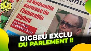 TERRIBLE NOUVELLE  Digbeu EXCLU du Parlement pour fausse identité   Le Parlement du Rire [upl. by Eecyal394]