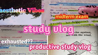 study vlog study motivation study motivation productive study vlog as an eighth grader [upl. by Naquin]