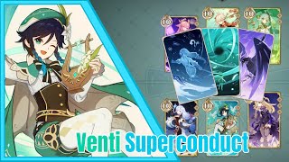 This Venti Deck Dishes Out Unlimited AOE Damage  Genshin TCG [upl. by Diarmit]