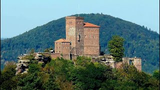 Reichsburg Trifels bei Annweiler in Rheinland Pfalz [upl. by Nellir]