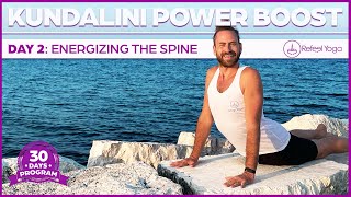 Day 2 Energizing the Spine  30 Day Kundalini Power Boost [upl. by Nabru612]