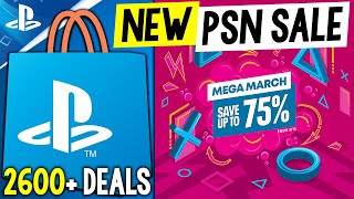 GIGANTIC NEW PSN SALE PlayStation MEGA MARCH SALE 2600 Deals NEW PlayStation Game Deals 2024 [upl. by Okiruy]