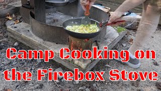 Cooking On A Firebox Stove Is The Way To Level Up Your Camp Cooking Game [upl. by Libbna511]