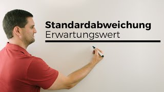 Standardabweichung Erwartungswert bei Zufallsgrößen  Mathe by Daniel Jung [upl. by Esilrahc950]