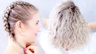 How To HEATLESS CURLS with Braids Tutorial  Milabu [upl. by Aivila]