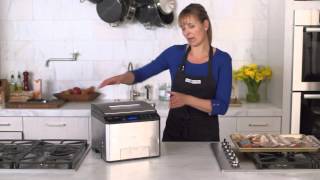 How to Use the Caso Sous Vide Center  WilliamsSonoma [upl. by Adnohr]